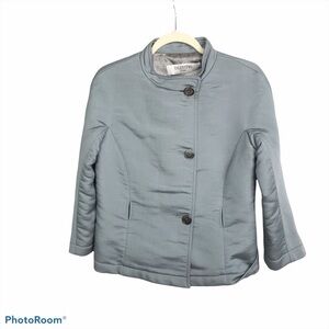 Vtg Valentino Roma 3 button moto style jacket
